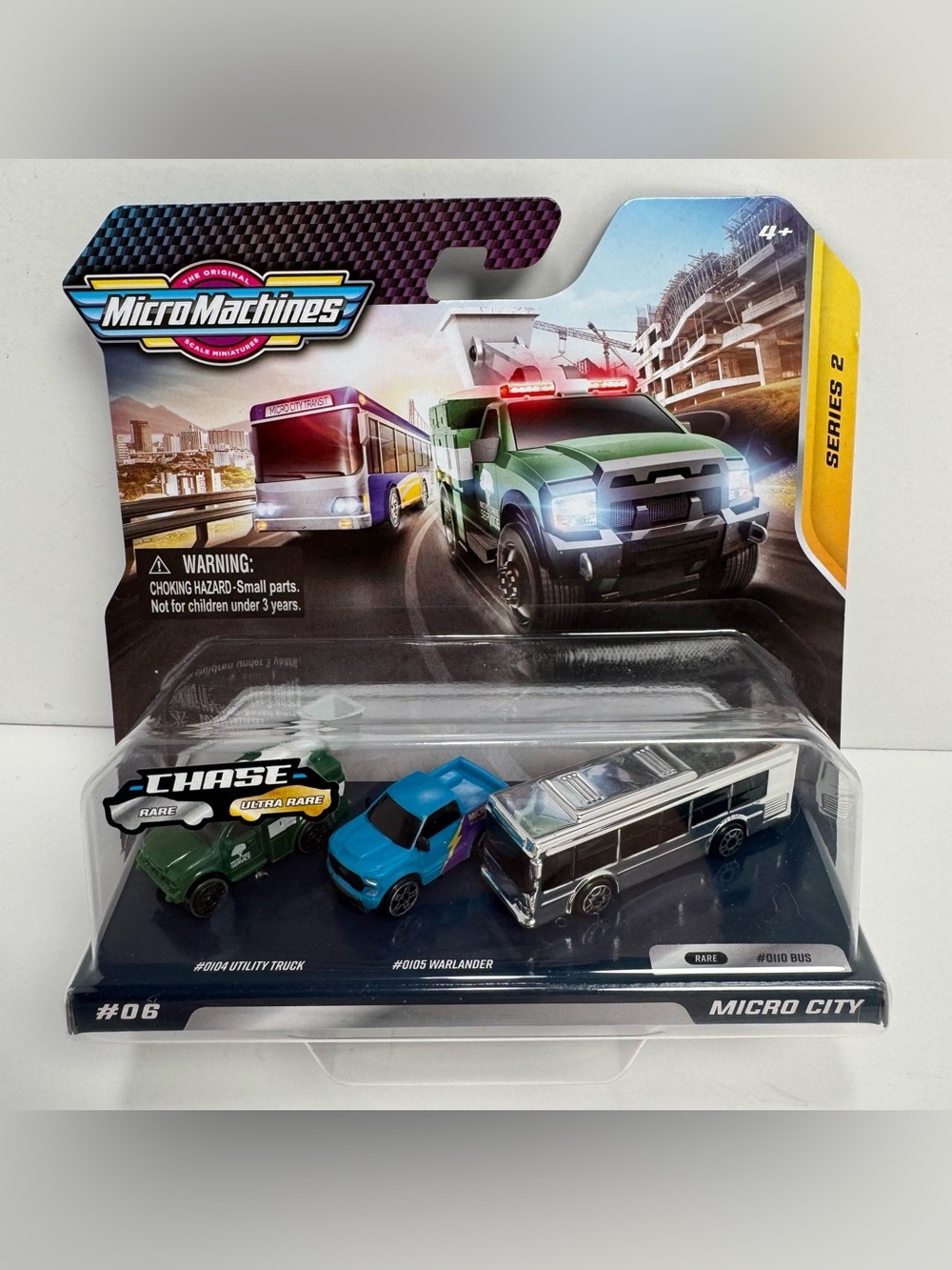 Micro Machines Series 2 Micro City #06 Chase Rare Vehicles Pack